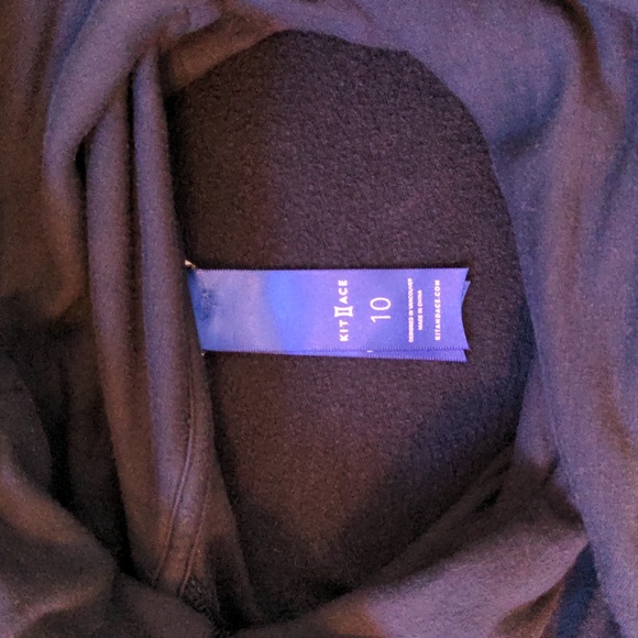 Kit and Ace scoop neck navy sweater - Picture 3 of 3